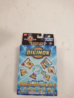 Digimon Digi-Battle Card Game Starter Set 2 Player Pack Bandai Collectible - Image 5