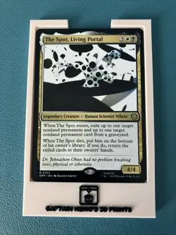 The Spot Living Portal MTG Spider-Man Collectible Card NM Condition Regular - Image 1