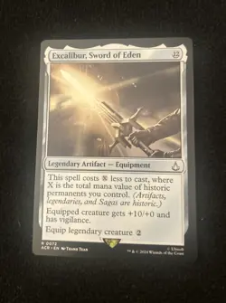 MTG Assassin's Creed - Excalibur, Sword of Eden - Rare - 0072 NM - Image 1