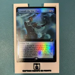 (FOIL EXTENDED) Consult the Star Charts (325) MTG Edge of Eternities (EOE) NM - Image 1