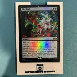 The End 0087 Foil Wilds of Eldraine WOE MTG NM - Image 1
