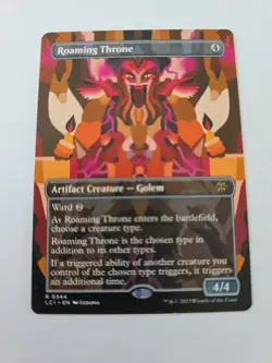 Roaming Throne (Borderless) The Lost Caverns of Ixalan Regular - Image 1