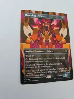 Roaming Throne (Borderless) The Lost Caverns of Ixalan Regular - Image 2