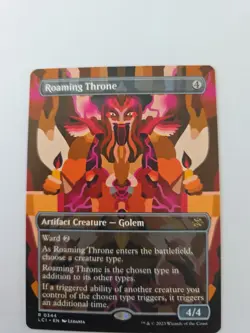 Roaming Throne (Borderless) The Lost Caverns of Ixalan Regular - Image 3