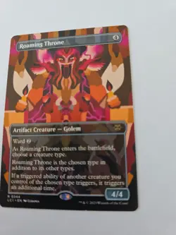 Roaming Throne (Borderless) The Lost Caverns of Ixalan Regular - Image 4