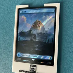 1 x Island (0847) - Surge Foil - Universes Beyond: Fallout - NM-Mint - MTG - Image 2