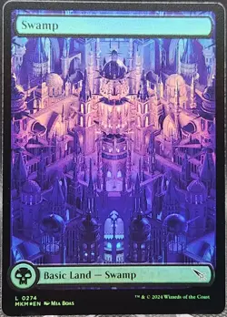 Swamp #0274 MTG: Murder at Karlov Manor Foil Land *Buy 2 Get 1 - Image 1