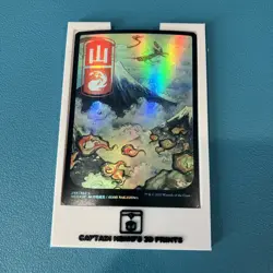 JP FULL ART FOIL MOUNTAIN KAMIGAWA: NEON DYNASTY MTG 299 - Image 1