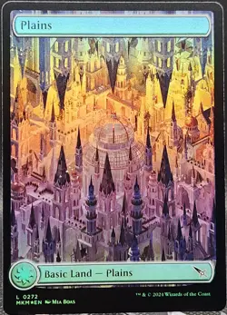 Plains #0272 MTG: Murder at Karlov Manor Foil Land *Buy 2 Get 1 - Image 1