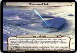 Magic the Gathering Glimmervoid Basin March of the Machine Commander Planechase - Image 1