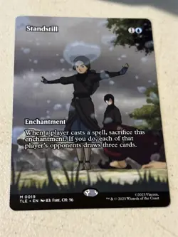 mtg borderless Standstill, Avatar Last Airbender eternal, unplayed - Image 1
