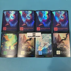 8x FOIL Basic Land - Full Art - Lost Caverns of Ixalan - MTG Magic NM - Image 1