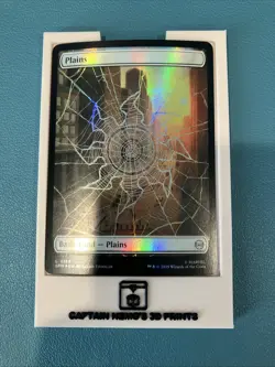 7x SPM FOIL FULL ART BASIC LAND NM 0189 Marvel Spider-Man Mtg - Image 5