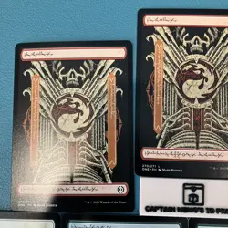7x Phyrexian 268 267 271 270/271 Phyrexia: All Will Be One Full Art Land MTG NM - Image 2