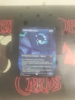 Magic The Gathering Duskmourn "Silent Hallcreeper" 0345 BORDERLESS RARE NM - Image 1