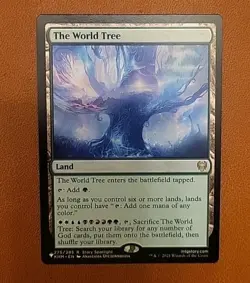 NM The World Tree 275/285 "The List" Reprint KHM Kaldheim - Image 1