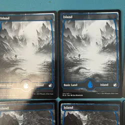 Island x10 MTG Full Art Innistrad: Crimson Vow # 271/277 270/277 NM lot bulk - Image 2