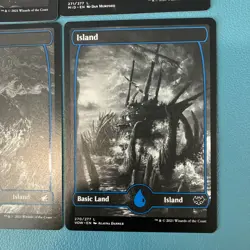 Island x10 MTG Full Art Innistrad: Crimson Vow # 271/277 270/277 NM lot bulk - Image 4