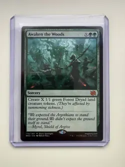 Awaken the Woods NON-FOIL The Brothers' War #170 NM - MTG ENG - Image 1