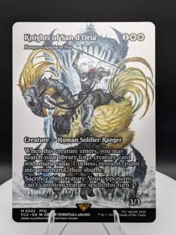 Knights of San d'Oria / Ranger Captain Eos (Showcase) FCA Final Fantasy MTG (NM) - Image 1