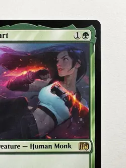 Tifa Lockhart 0206 – MTG Final Fantasy – Rare Legendary Human Monk Landfall - Image 3