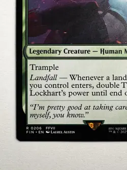 Tifa Lockhart 0206 – MTG Final Fantasy – Rare Legendary Human Monk Landfall - Image 5