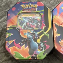 Pokemon Mega Charizard ex Y & X tin bundle - Sealed - Image 2