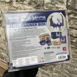 Pokemon: Sun & Moon Base Set Elite Trainer Box [Lunala] (Z) - Tear In Hard Case - Image 4