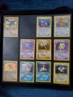 Pokemon TCG Unlimited Fossil Lot Near Complete + Many Duplicates M/NM - Image 1