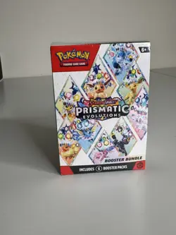 🔥 Pokemon TCG Scarlet & Violet Prismatic Evolutions Booster Bundle Sealed New - Image 2