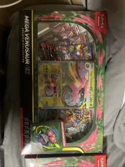 Mega Venusaur Ex Premium Collection Pokemon TCG English Factory Sealed New - Image 1