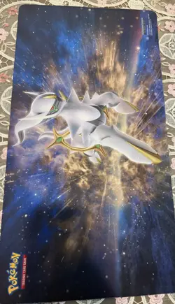 Arceus VSTAR Pokemon Playmat - GameStop Exclusive Premium Collection Piece - Image 1
