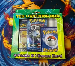 Pokemon TCG - Lightning Box All 4 Packs XY Evolutions 💪💎🚀 Factory Sealed - Image 1