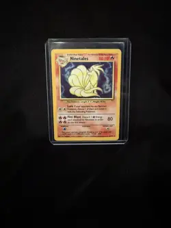 Pokemon Ninetales Base Set 12/102 1999 Holo Rare Wizards of the Coast - Image 1
