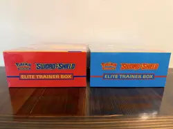 Pokemon TCG Sword and Shield Base 2 Elite Trainer Boxes ETB Art Set New Sealed 820650104459 - Image 4