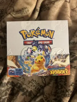 Pokemon TCG Scarlet & Violet Surging Sparks Booster Box Factory Sealed - Image 1