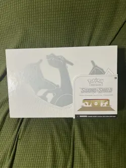 Pokemon TCG Sword & Shield Charizard UPC Box EMPTY Box With Extras 820650871115 - Image 2