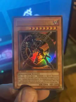 Dark Magician of Chaos IOC-065 Invasion of Chaos 1st Edition - Image 2
