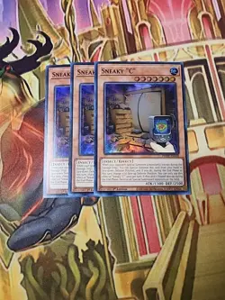 3X Sneaky "C" PHHY-EN030 Super Rare 1ST ED NM YuGiOh - Image 1