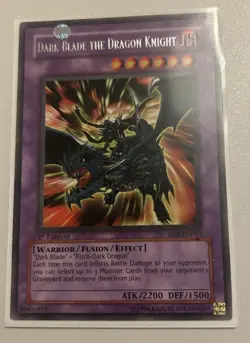 YUGIOH 1st Ed RDS-EN035 RARE DARK BLADE THE DRAGON KNIGHT - Image 1