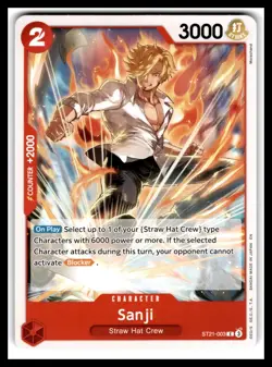 Sanji ST21-003 | One Piece TCG: EX Gear 5 English - NM - Image 1