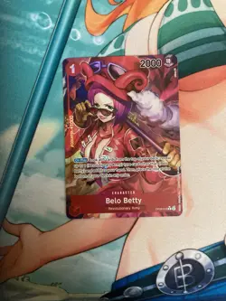 Belo Betty OP05-015 Alt Art Awakening Of The New Era English One Piece TCG NM - Image 1
