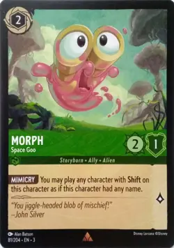 1x MORPH - Into the Inklands - Disney Lorcana TCG - Image 1