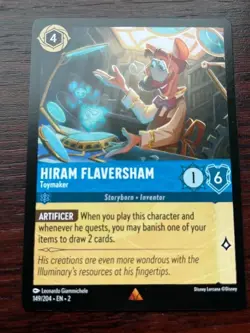 1x HIRAM FLAVERSHAM - Rise of the Floodborn - Disney Lorcana TCG - Image 1