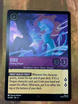 1x FOIL SISU UNITING Dragon - Azurite Sea - Disney Lorcana - TCG - Image 1