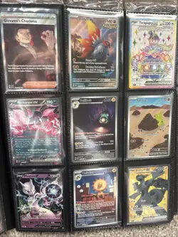 Pokemon Card Collection binder not included - Image 3