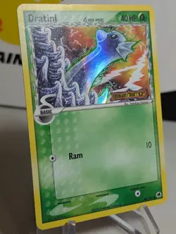 Dratini 46/101 EX Dragon Frontiers Stamped Reverse Holo Pokemon Card - NM - Image 2