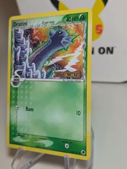 Dratini 46/101 EX Dragon Frontiers Stamped Reverse Holo Pokemon Card - NM - Image 3