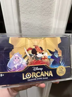Disney Lorcana Trading Card Game The First Chapter Booster Box Sealed W Acrylic 4050368981905 - Image 3