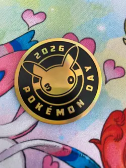 Pokemon TCG - Pokemon Day 2026 - 30th Anniversary Pikachu Coin And Card - Image 2